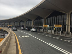 newark airport curb side pickup point ewr limo